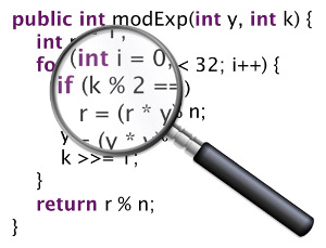 Timing side-channel vulnerability in square-and-multiply modular exponentiation